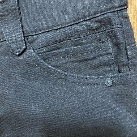 DEMOCRACY Jeri Ab Solution Skinny Jean Size 12 Black Stretch Casual Denim - Picture 8 of 13